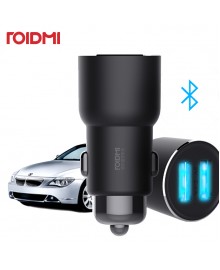 Автомобильный трансмитер аудио сигнала Roidmi 3S, Bluetooth Car Charger & Player